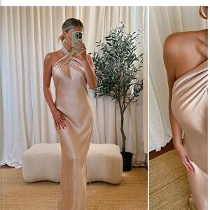 Show Me Your MuMu Halter Dress